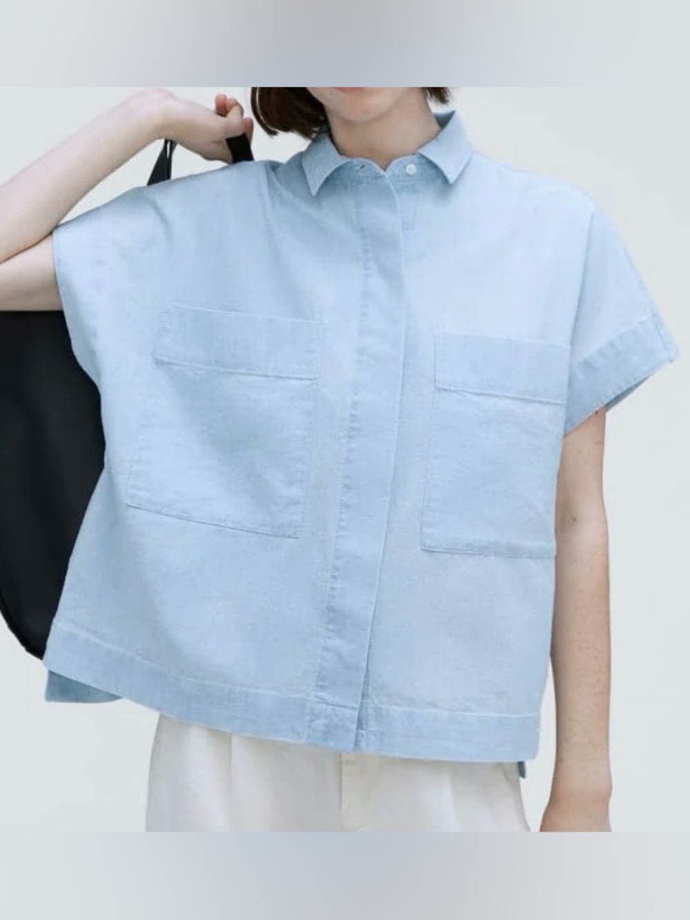 Everlane - The Rechambray Box Shirt (size: S)